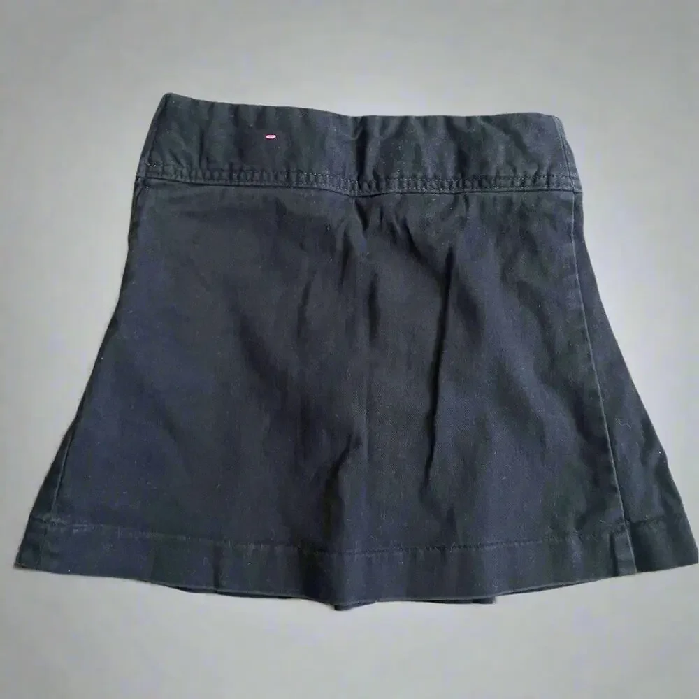 Black Girls Skirt with shorts Size 5